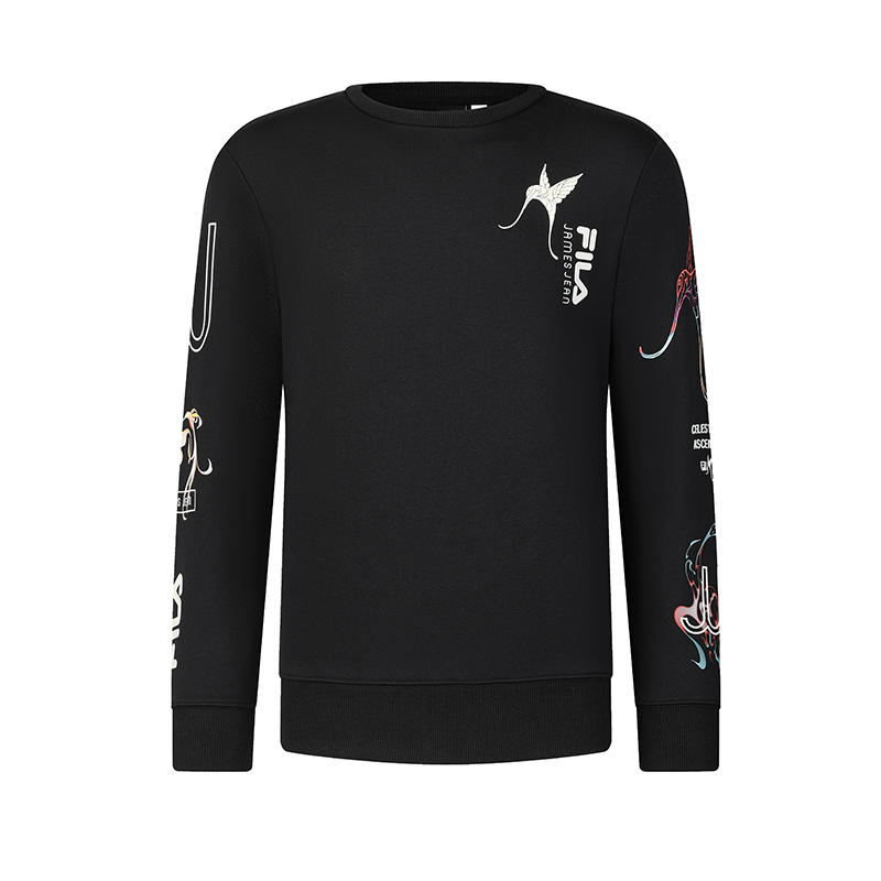 Мужское худи Fila Athletics EXPLORE (черное)