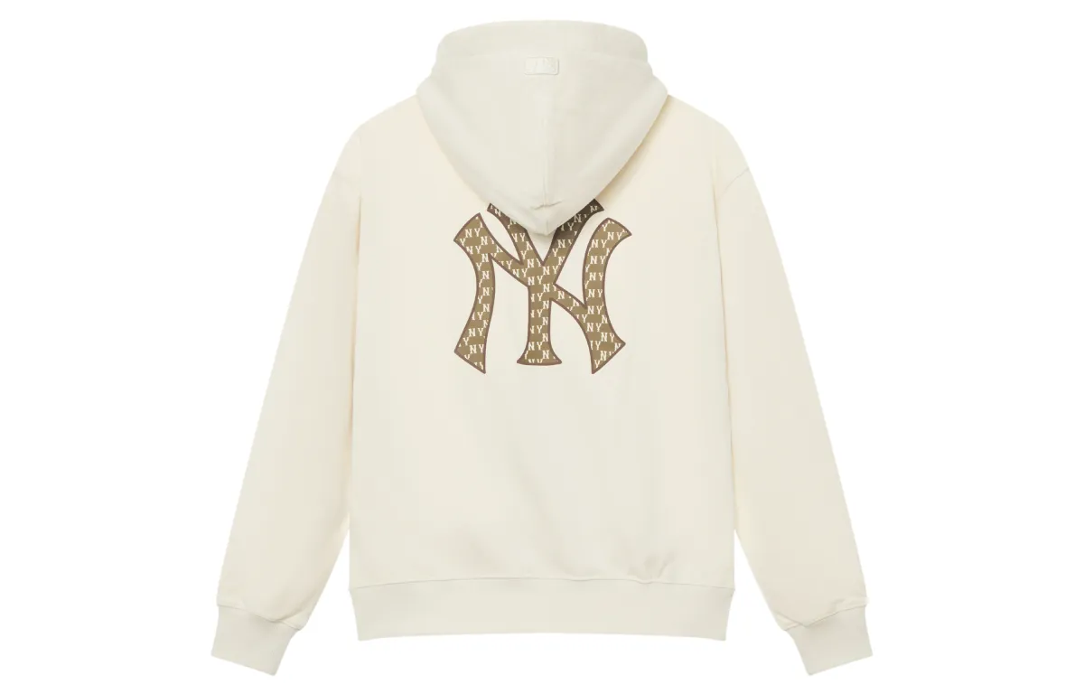 MLB MONOGRAM 24FW Hoodie Unisex Cream
