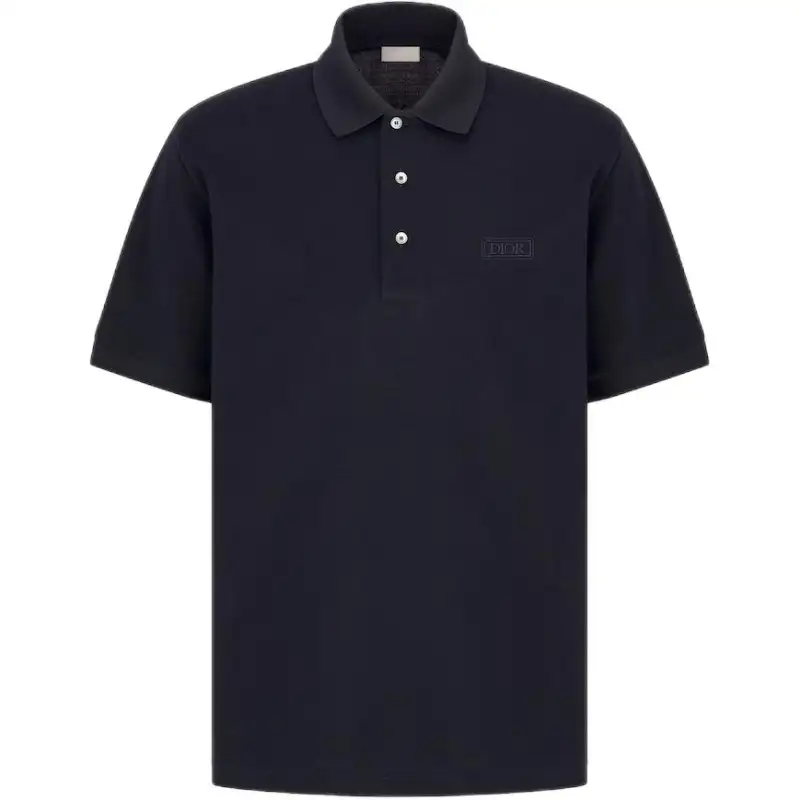 DIOR Icon Polo Shirt Men's Black