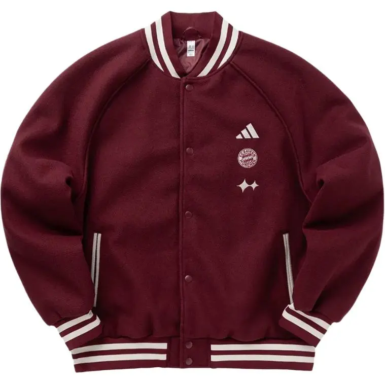 Adidas x BSTN X FC Bayern Jacket Unisex Dark Red