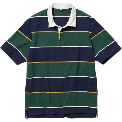UNIQLO Polo Shirt Unisex Dark Green
