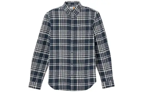 Timberland Shirts Men's Marine Pointed Collar Moderate Other