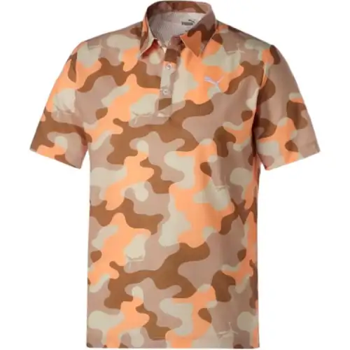 PUMA Polo Shirt Men's Flamingo Pink