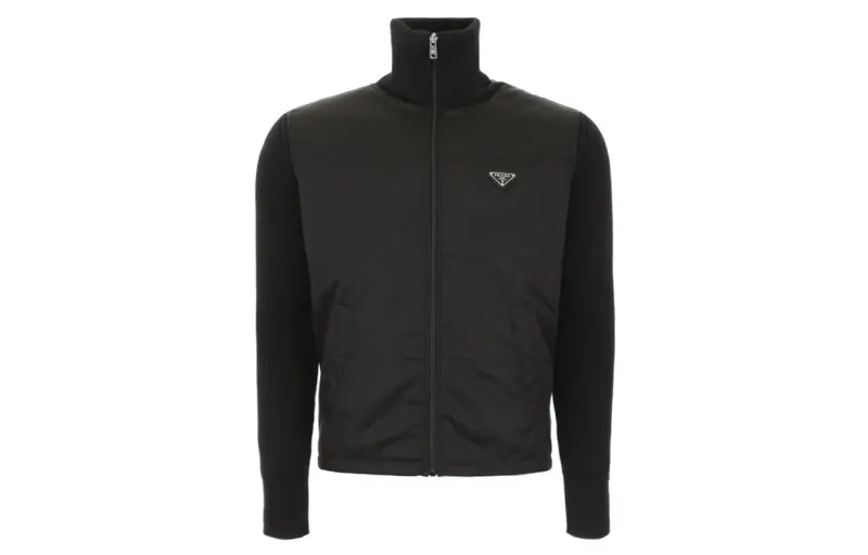 PRADA Sweaters Men's Black Turtleneck Moderate Other