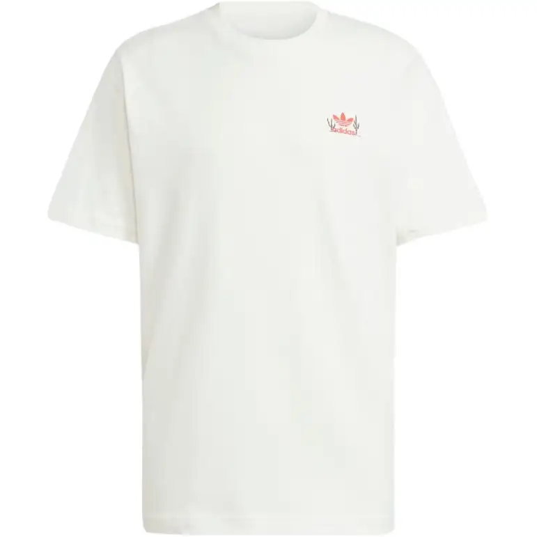 Adidas Originals Trefoil T Shirt Men's Ecru