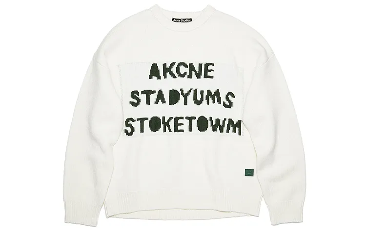 Acne Studios FW21 Sweater Unisex White