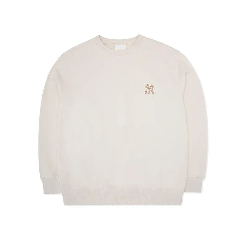 MLB New York Yankees Sweatshirt Unisex Cream