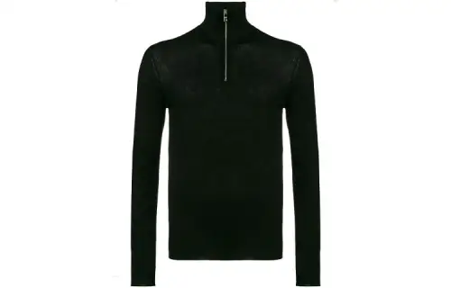 PRADA Sweaters Men's Black Turtleneck Moderate Other
