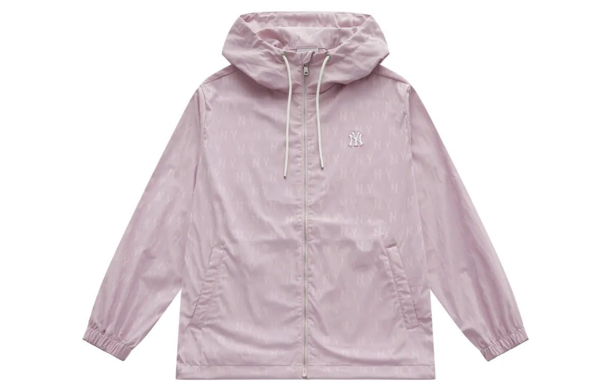 MLB MONOGRAM SS25 Jackets & Coats Unisex Heather Gray Pink