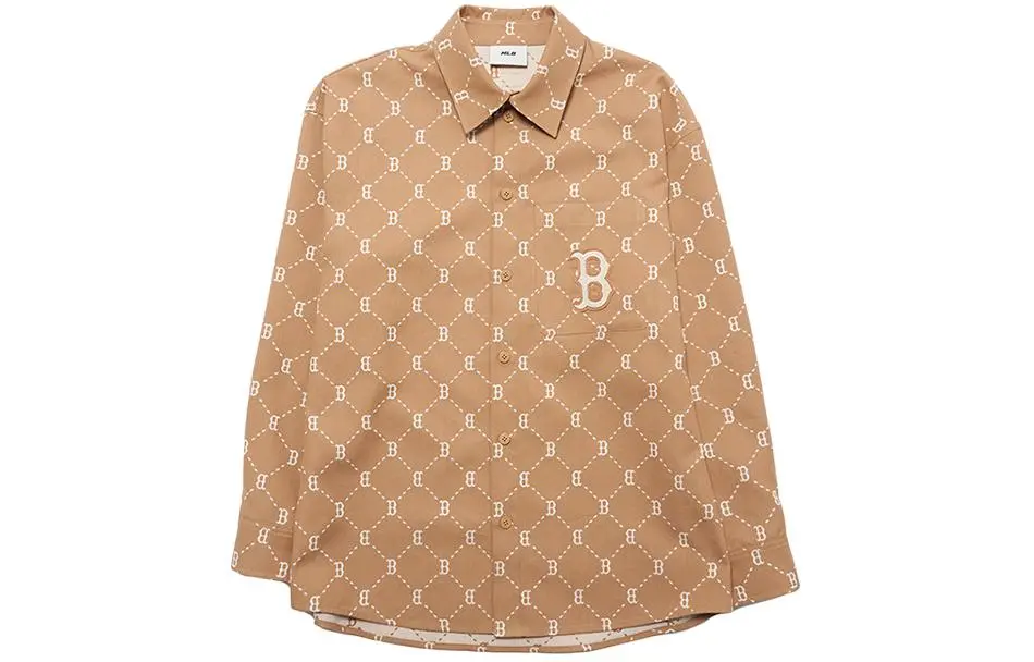 MLB Boston Red Sox SS24 Shirt Unisex Light Camel