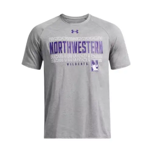 Under Armour TechCollegiate T Shirt Men's Gray