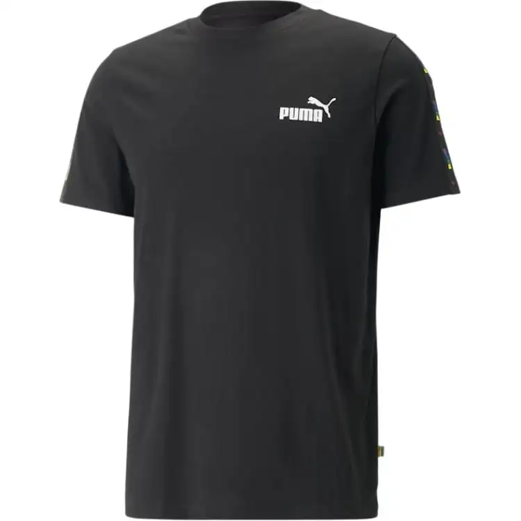 PUMA CLASSICS Regular T Shirt Men's Black