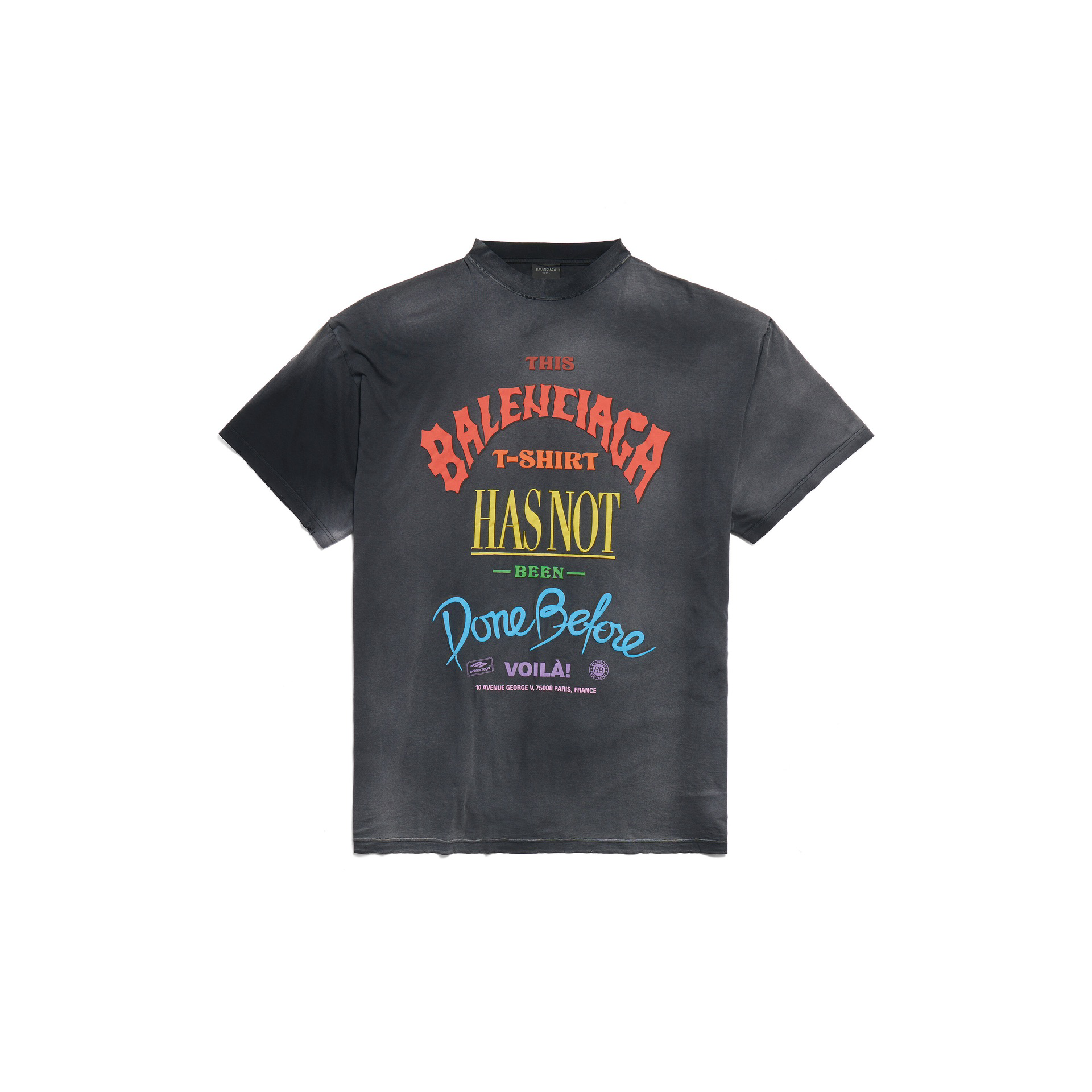 Футболка Balenciaga (серая)