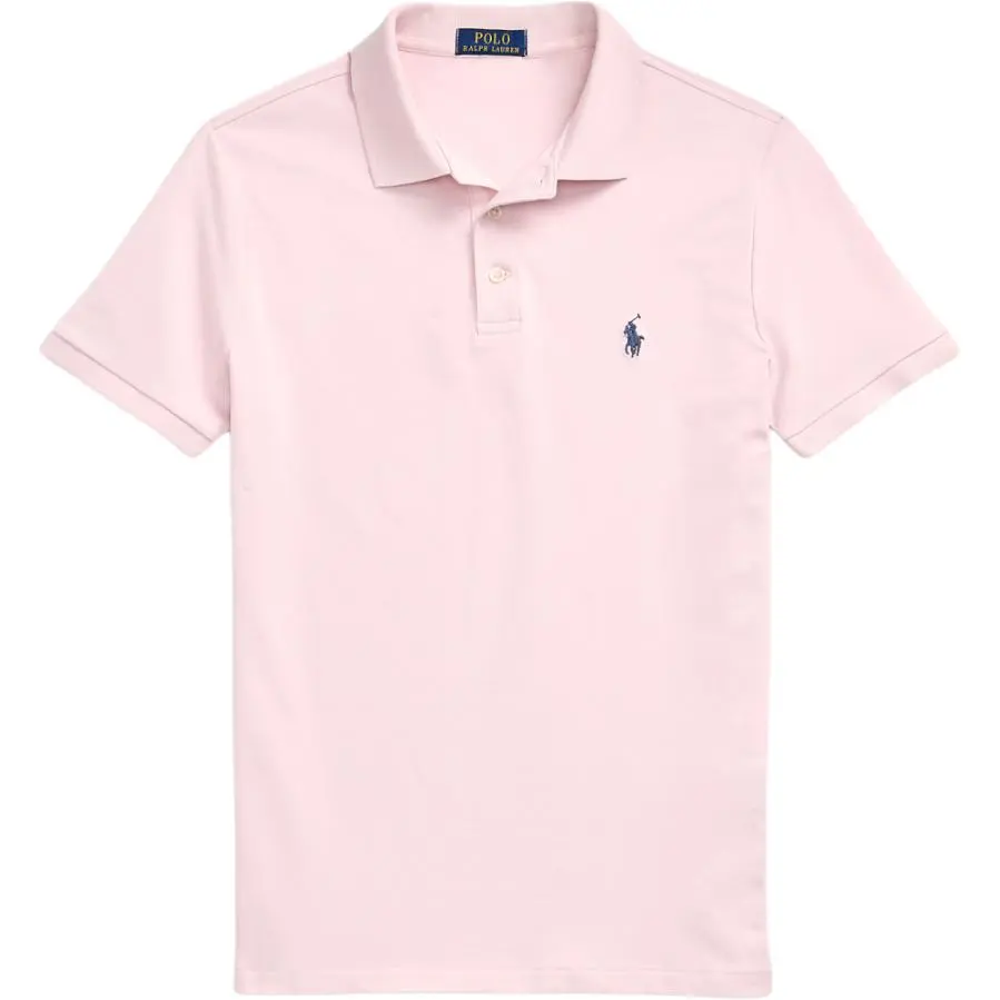 Polo Ralph Lauren Polo Shirt Custom Slim Fit Men's Pink