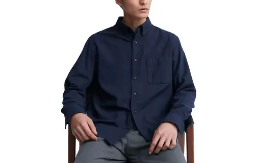 UNIQLO Shirts Unisex Navy Blue Moderate Other