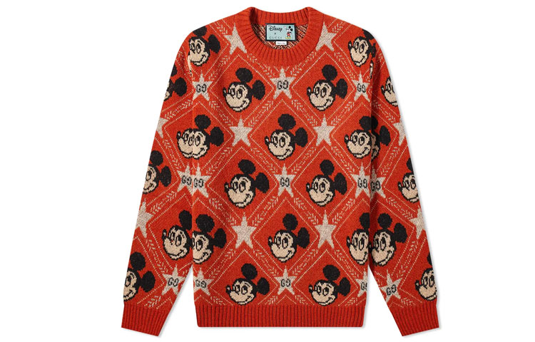 【Previous Season】x Disney Mickey Mouse jacquard jumper