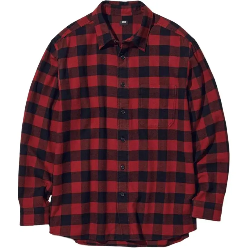 UNIQLO Shirts Unisex Lapel Moderate Other