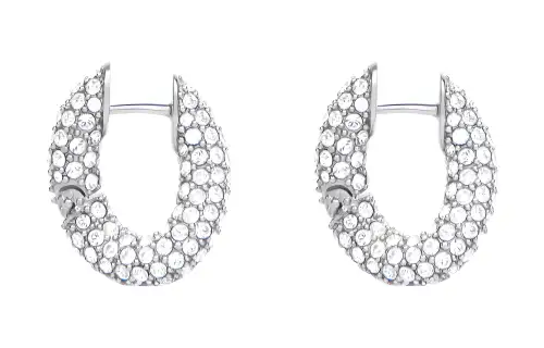 Balenciaga Loop Dot Hoop Earrings