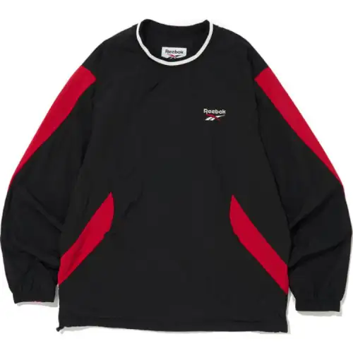 Reebok Sweatshirts Unisex Black Crew Neck Moderate