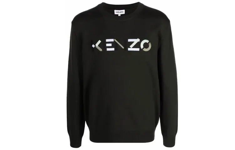 KENZO Sweaters Men's Jasper Crew Neck Thickened Other