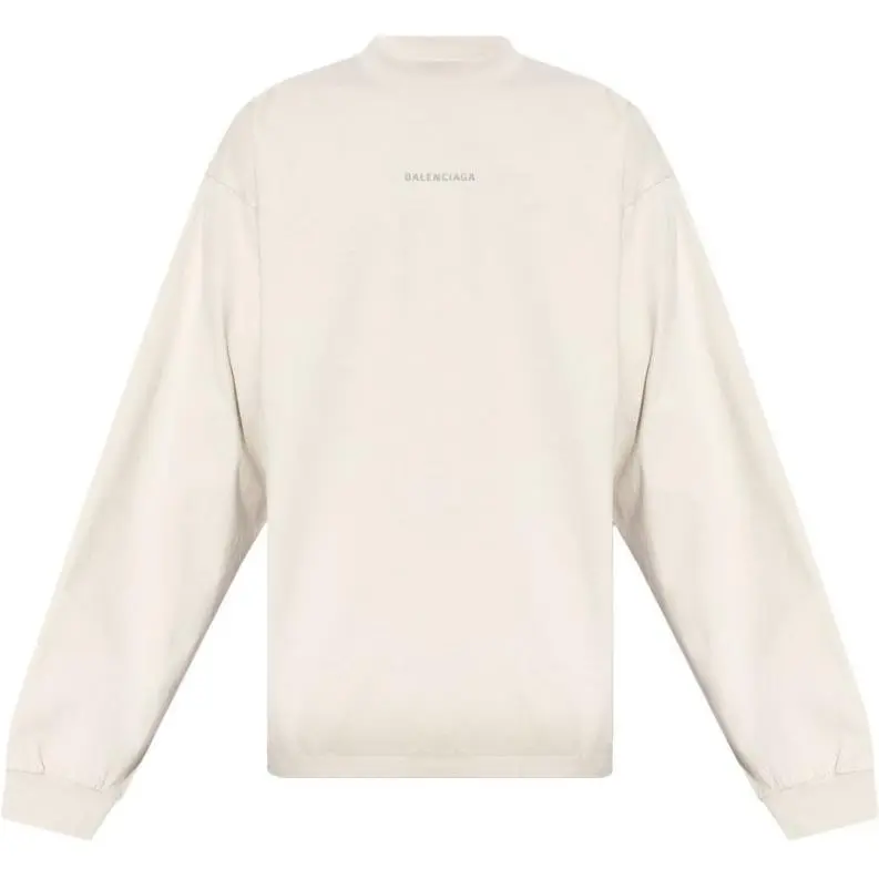 Balenciaga Logo print Cotton Sweatshirt