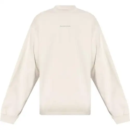 Balenciaga Logo print Cotton Sweatshirt