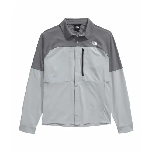 THE NORTH FACE First Trail UPF Shirt Men's High Rise Gray/Smoky Pearl