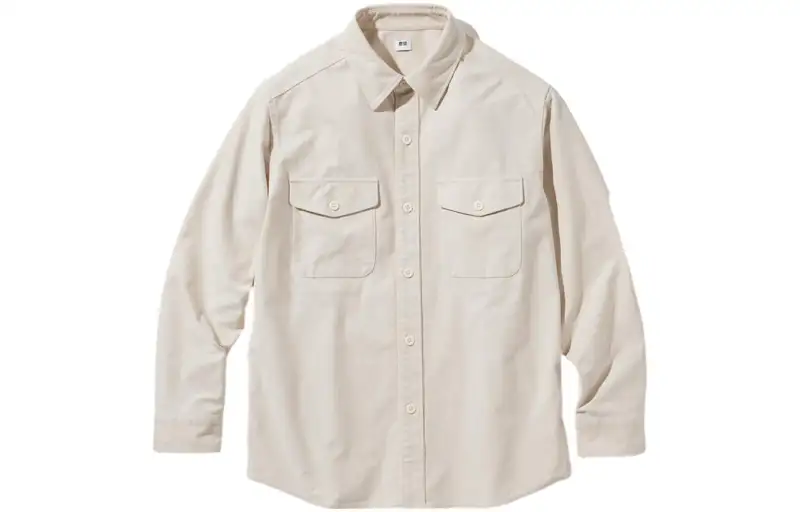 UNIQLO Shirts Men's Ivory Moderate Other