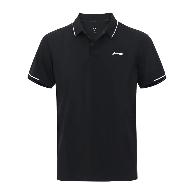 Li Ning Sports Life Collection Polo Shirt Men's Black