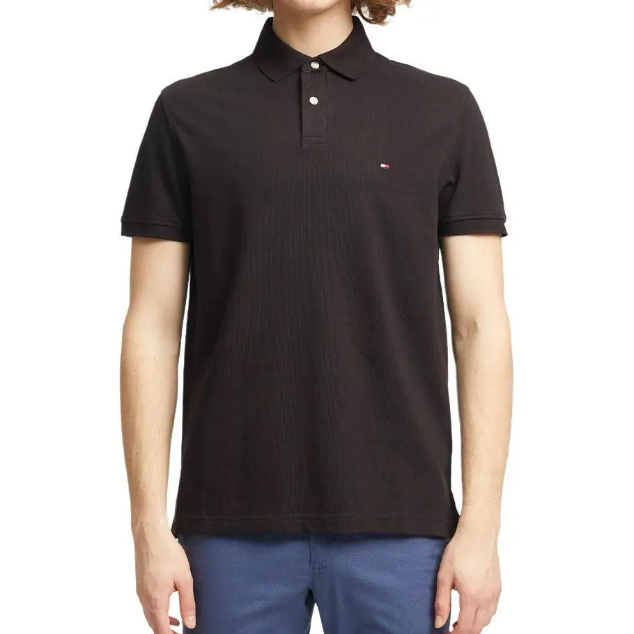 Tommy Hilfiger Polo Shirt Men's Black