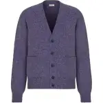 DIOR Loose Fit Knitwear Men's Purple