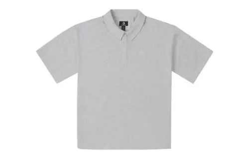 Converse Polo Shirt Unisex Gray