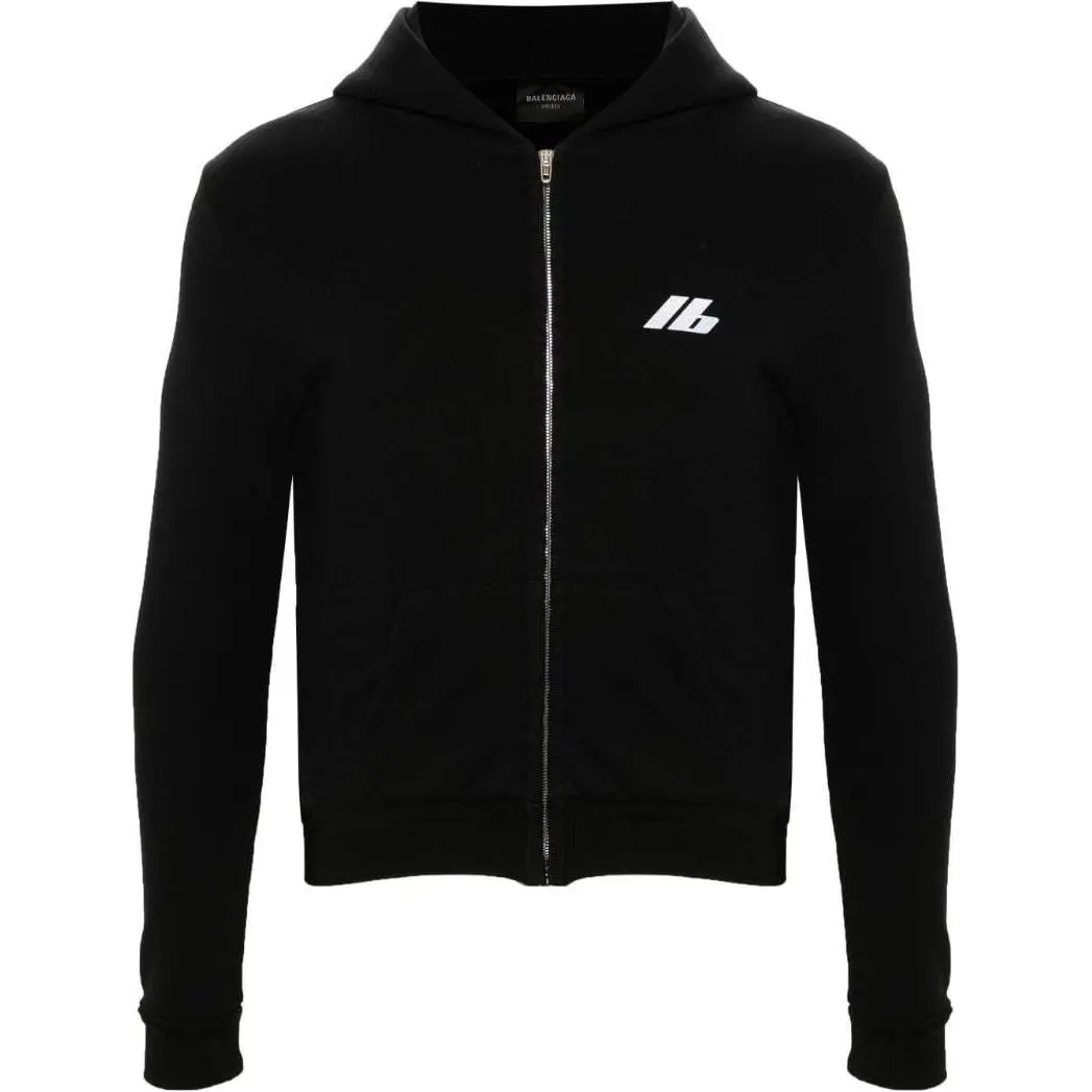 Balenciaga FW24 Sweatshirt Regular Fit Unisex Black