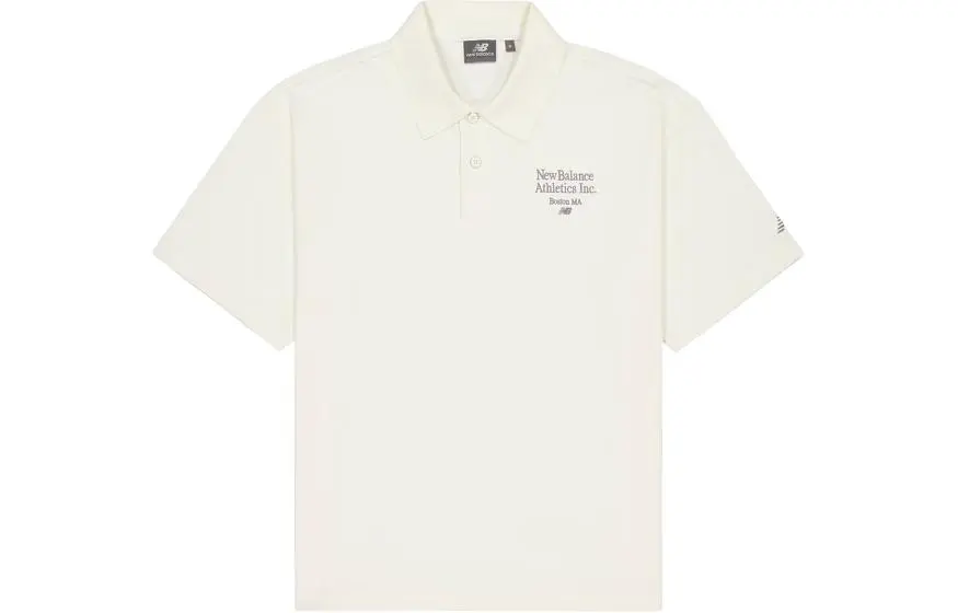 New Balance Polo Shirt Men's White