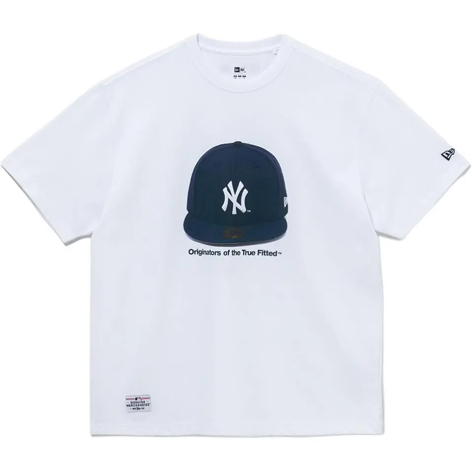 New Era x MLB T-Shirt Unisex White