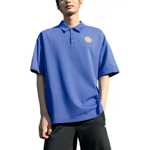 Anta Life Collection Polo Shirt Men's May Blue