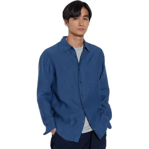 UNIQLO Shirts Unisex Pointed Collar Moderate Other