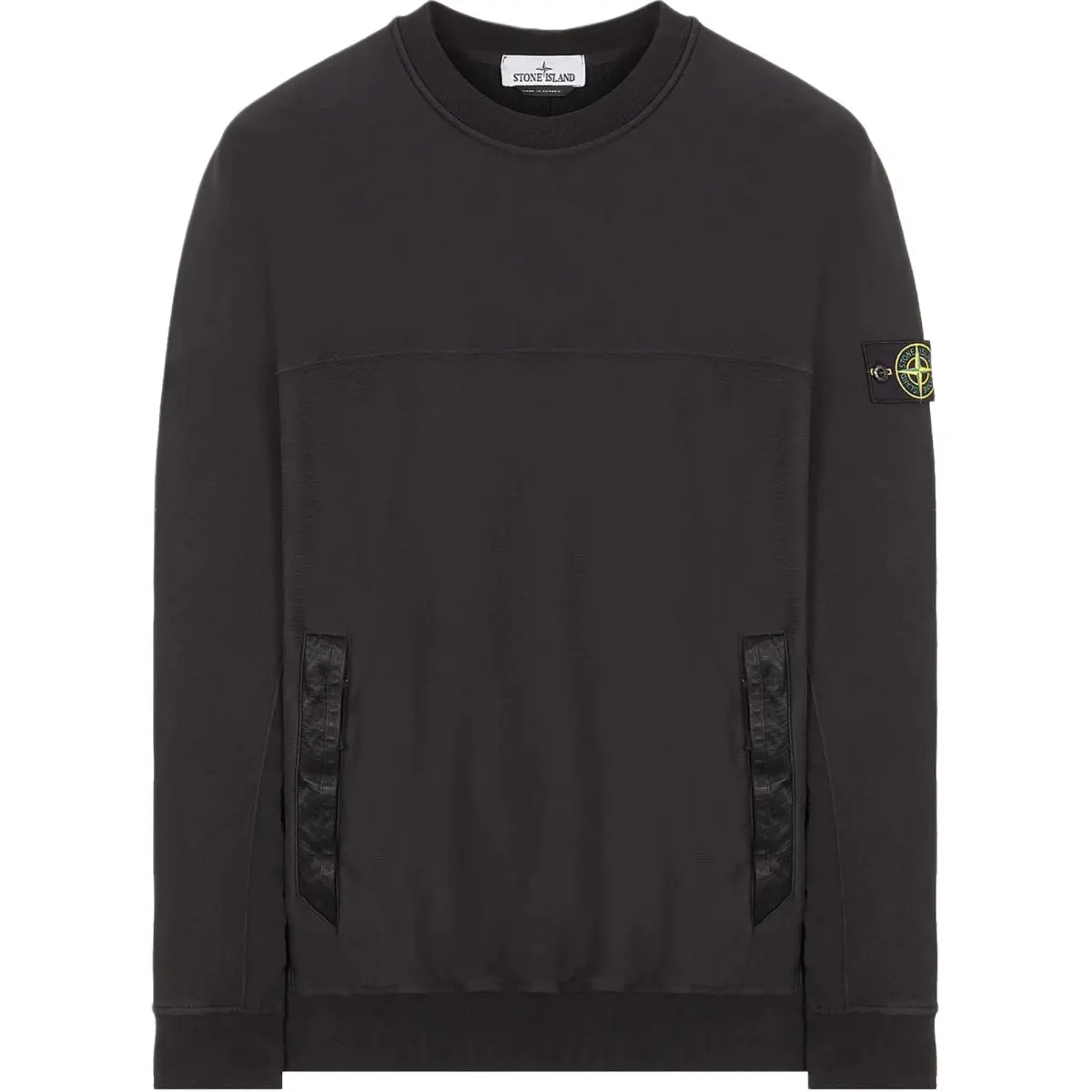 Stone Island Compass-badge cotton sweatshirt