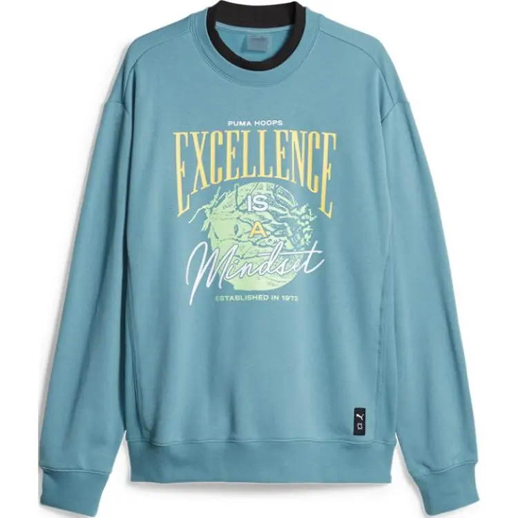 PUMA FRANCHISE GRAPHIC Sweatshirt Unisex Blue