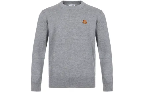 【Replicated_PMPrevious Season】Tiger embroidered crew neck jumper