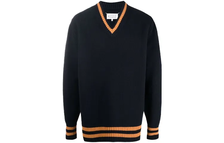 Maison Margiela FW21 Sweater Men's Dark Blue