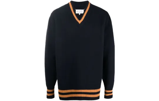 Maison Margiela FW21 Sweater Men's Dark Blue
