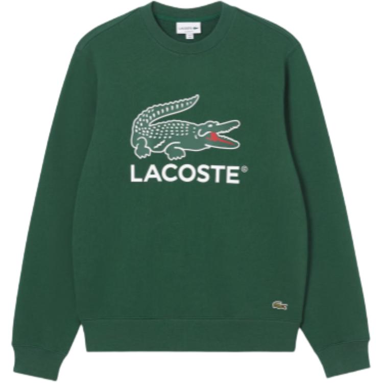 Мужское худи LACOSTE (зеленое)