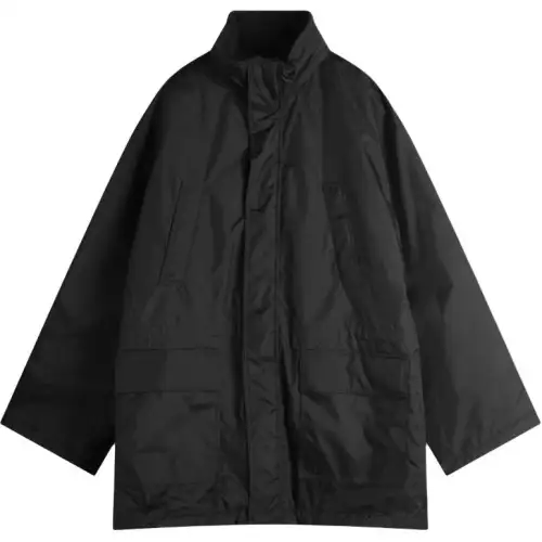 Balenciaga Coats Men's Black Moderate