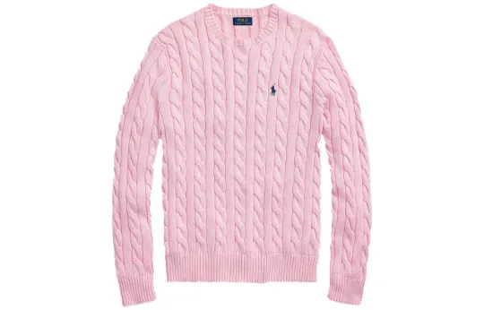 Polo Ralph Lauren cable-knit crew neck sweater