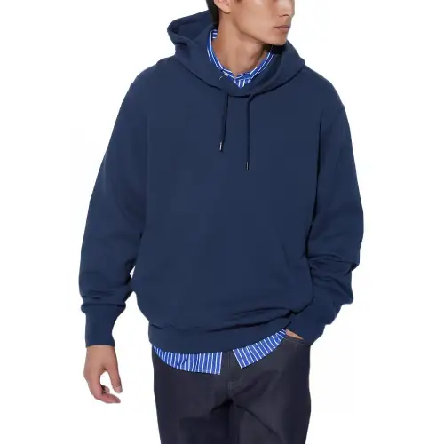 UNIQLO Sweatshirt Unisex Sea Blue