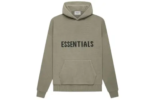 Fear Of God Essentials Knit Pullover Hoodie SS21