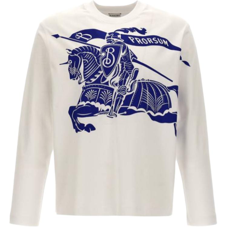 Burberry Ekd Printed Crewneck Sweatshirt