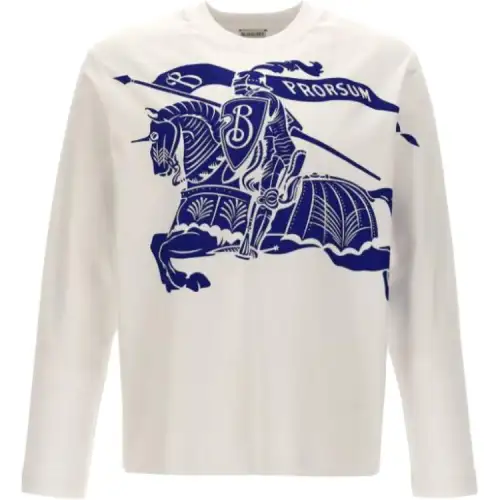 Burberry Ekd Printed Crewneck Sweatshirt