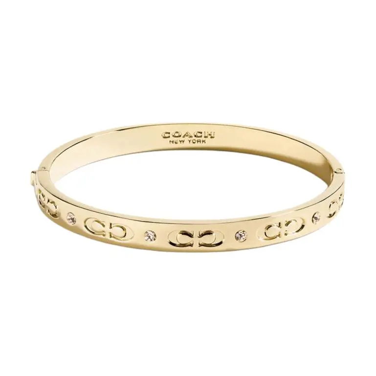 COACH Original Design Bangles Women's Gold
